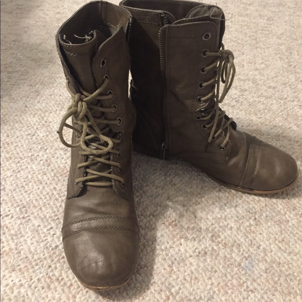 Steve Madden Combat Boots